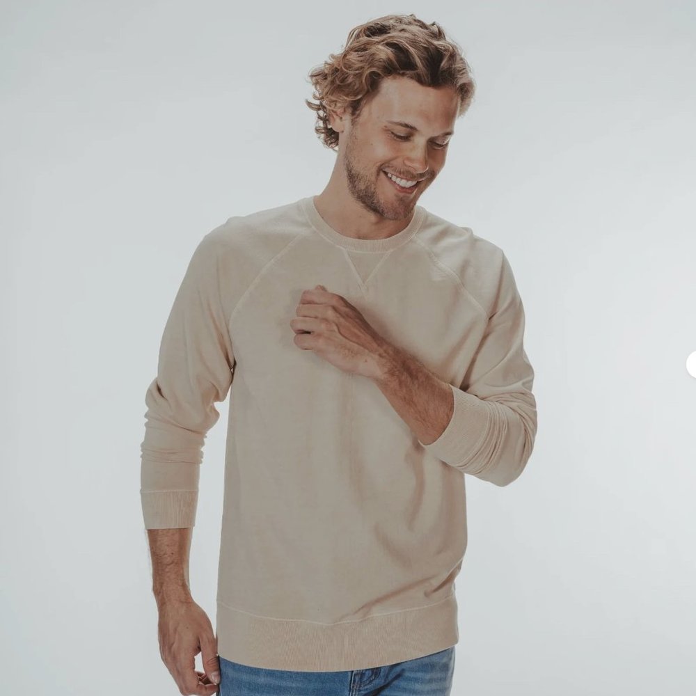 Classic Terry Crew - Cream